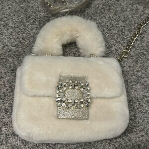 Steve Madden Fur Purse